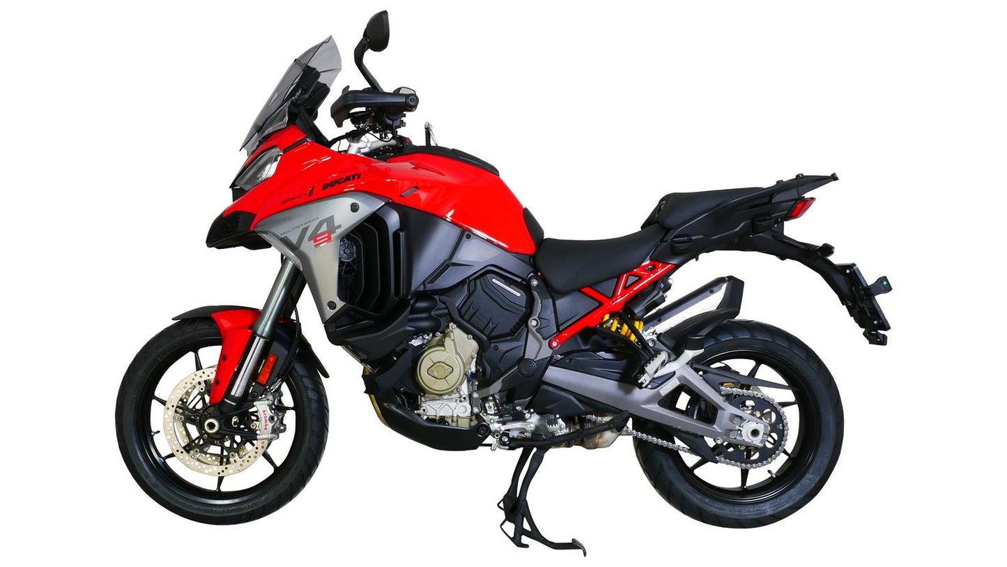 MRA Tourenscheibe "TM" rauchgrau passend für Ducati MULTISTRADA V4 /S 2025-