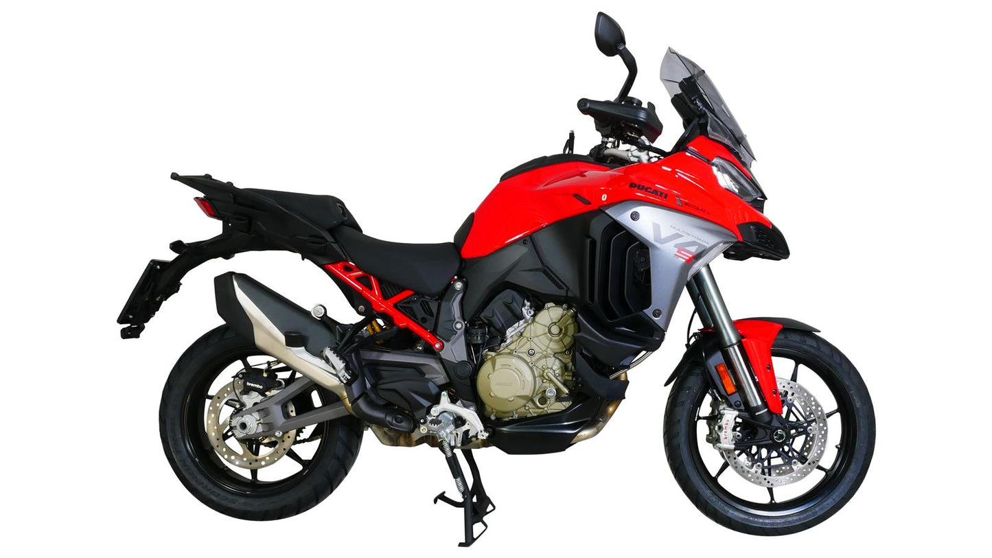 MRA Tourenscheibe "TM" rauchgrau passend für Ducati MULTISTRADA V4 /S 2025-