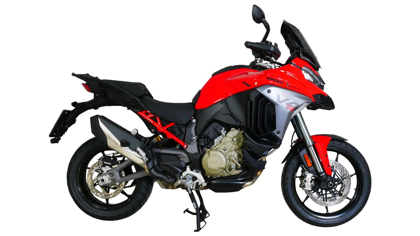 MRA Tourenscheibe "TM" schwarz passend für Ducati MULTISTRADA V4 /S 2025-