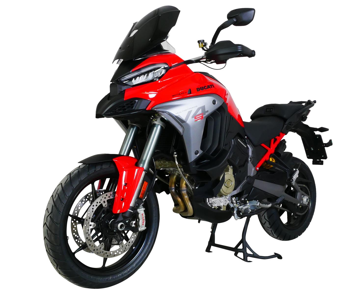 MRA Tourenscheibe "TM" schwarz passend für Ducati MULTISTRADA V4 /S 2025-