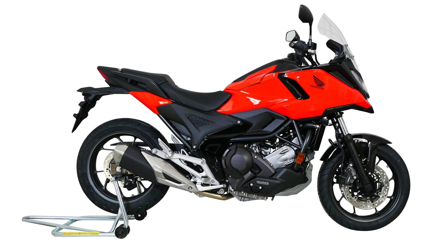 MRA Tourenscheibe "TM" klar passend für Honda NC 750 X 2025-