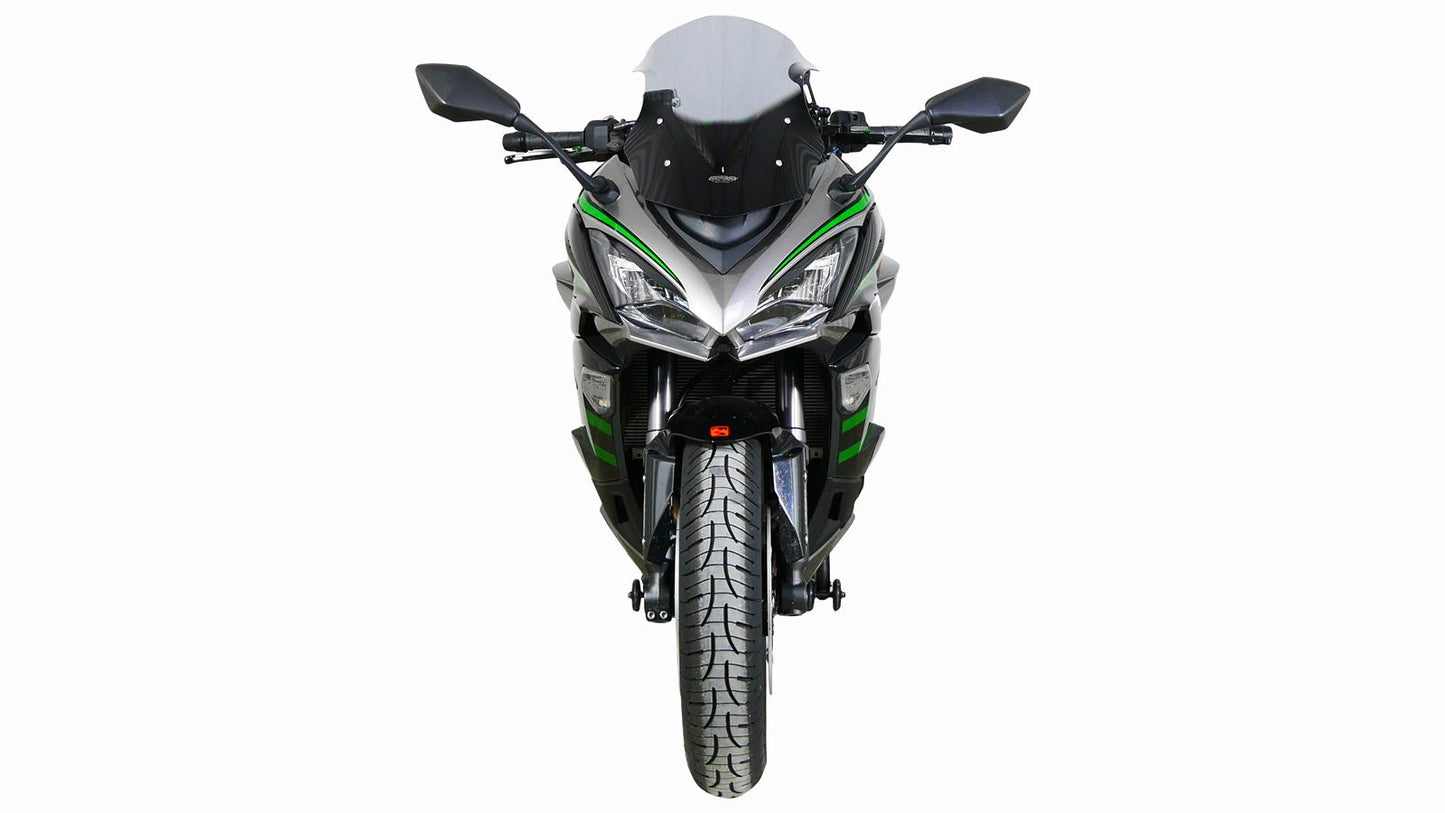 MRA Racingscheibe "R" rauchgrau passend für Kawasaki NINJA 1000 SX 2020-
