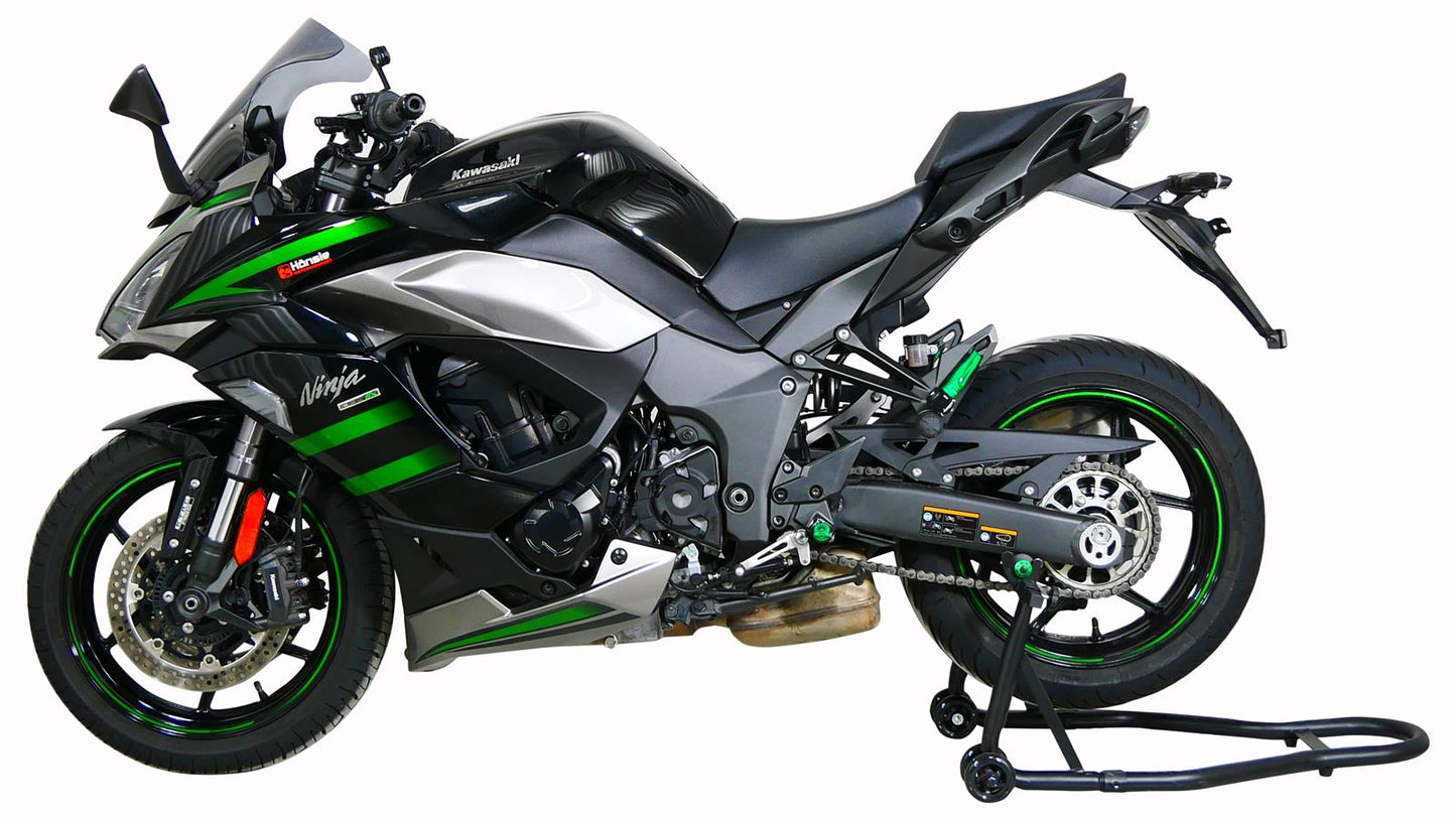 MRA Racingscheibe "R" rauchgrau passend für Kawasaki NINJA 1000 SX 2020-
