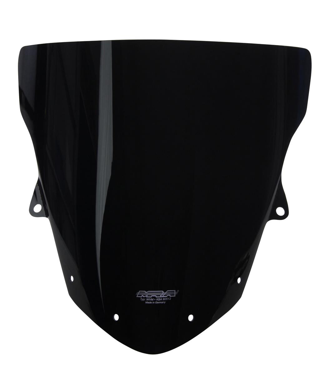 MRA Originalformscheibe "O" schwarz passend für Kawasaki ZX-6R NINJA 2019-2023