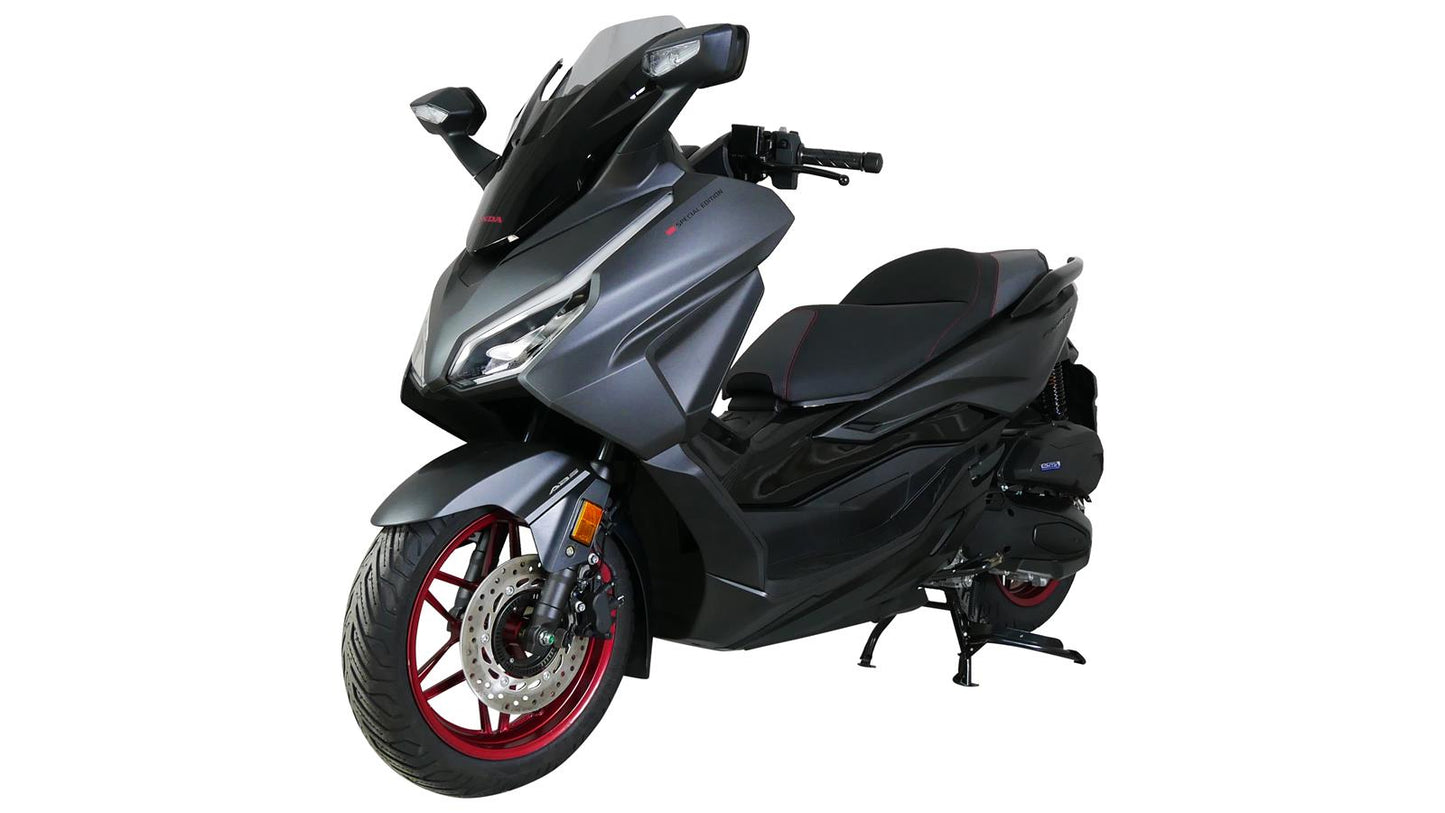 MRA Sportscheibe "SP" rauchgrau passend für Honda NSS 125 / 350 FORZA 2021-