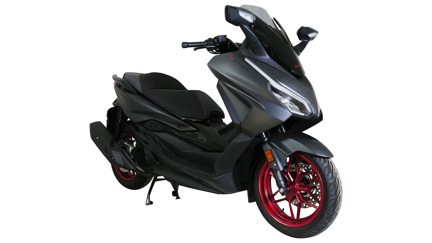 MRA Sportscheibe "SP" rauchgrau passend für Honda NSS 125 / 350 FORZA 2021-