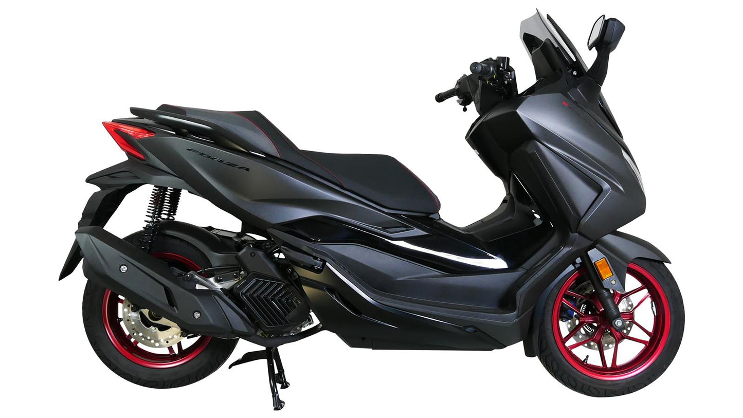 MRA Sportscheibe "SP" rauchgrau passend für Honda NSS 125 / 350 FORZA 2021-