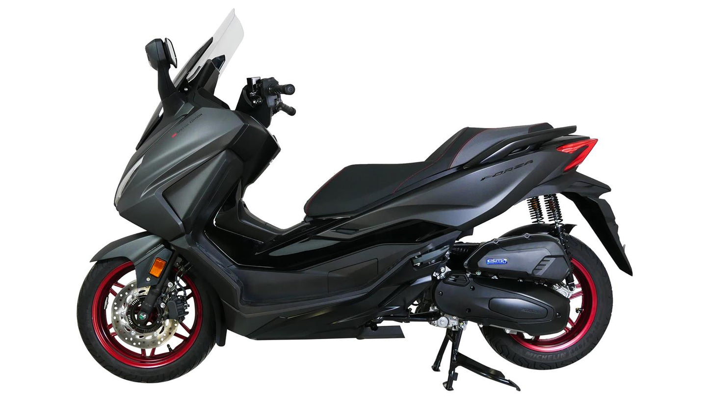 MRA Tourenscheibe "TM" klar passend für Honda NSS 125 / 350 FORZA 2021-