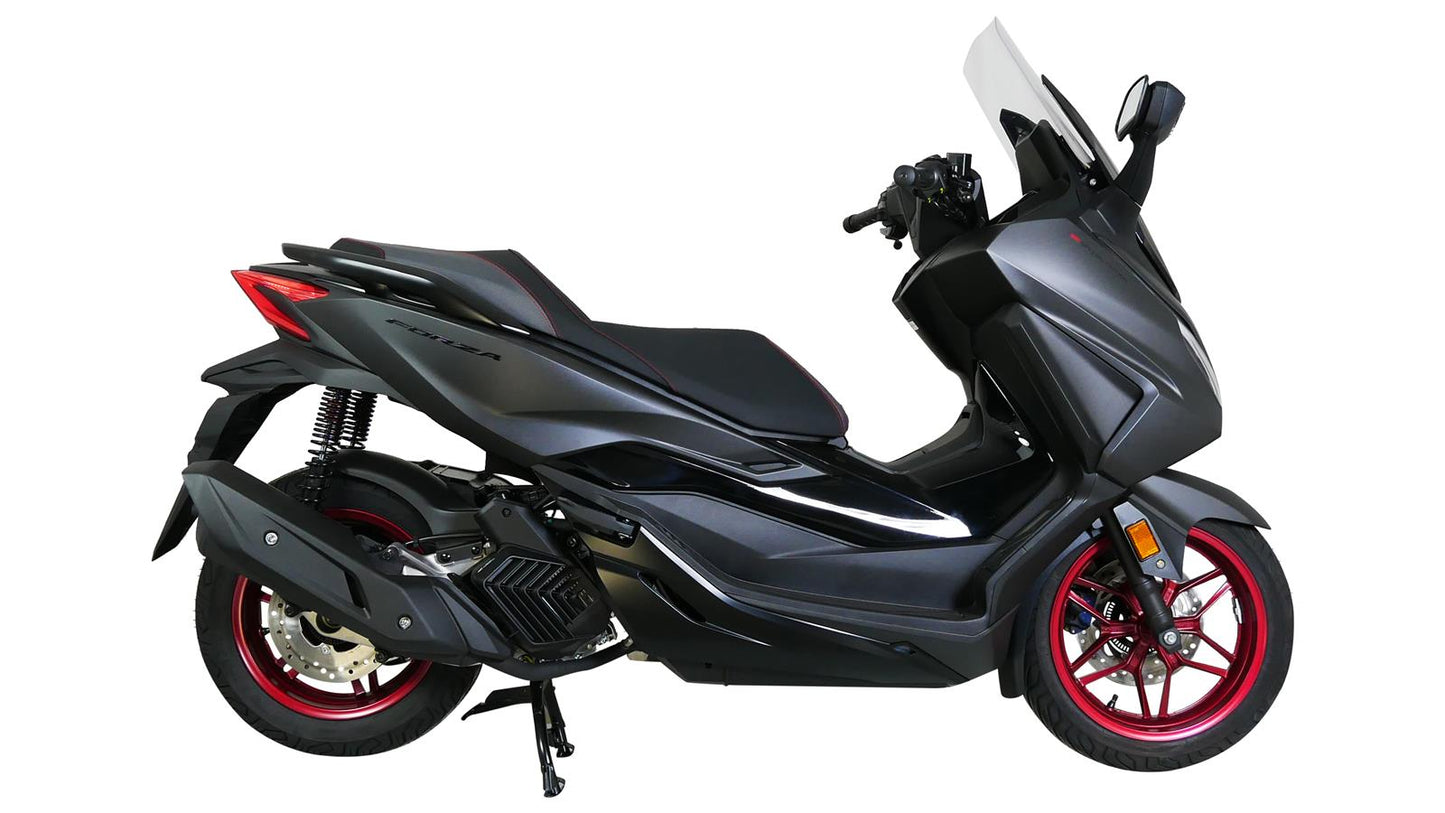 MRA Tourenscheibe "TM" klar passend für Honda NSS 125 / 350 FORZA 2021-