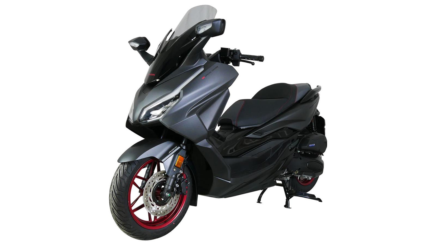 MRA Tourenscheibe "TM" rauchgrau passend für Honda NSS 125 / 350 FORZA 2021-