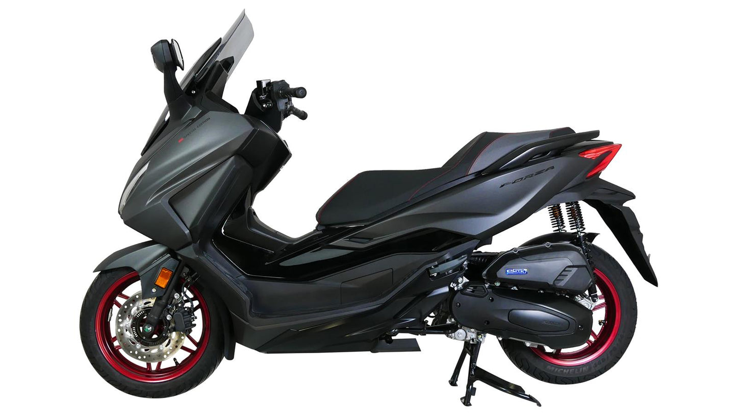MRA Tourenscheibe "TM" rauchgrau passend für Honda NSS 125 / 350 FORZA 2021-