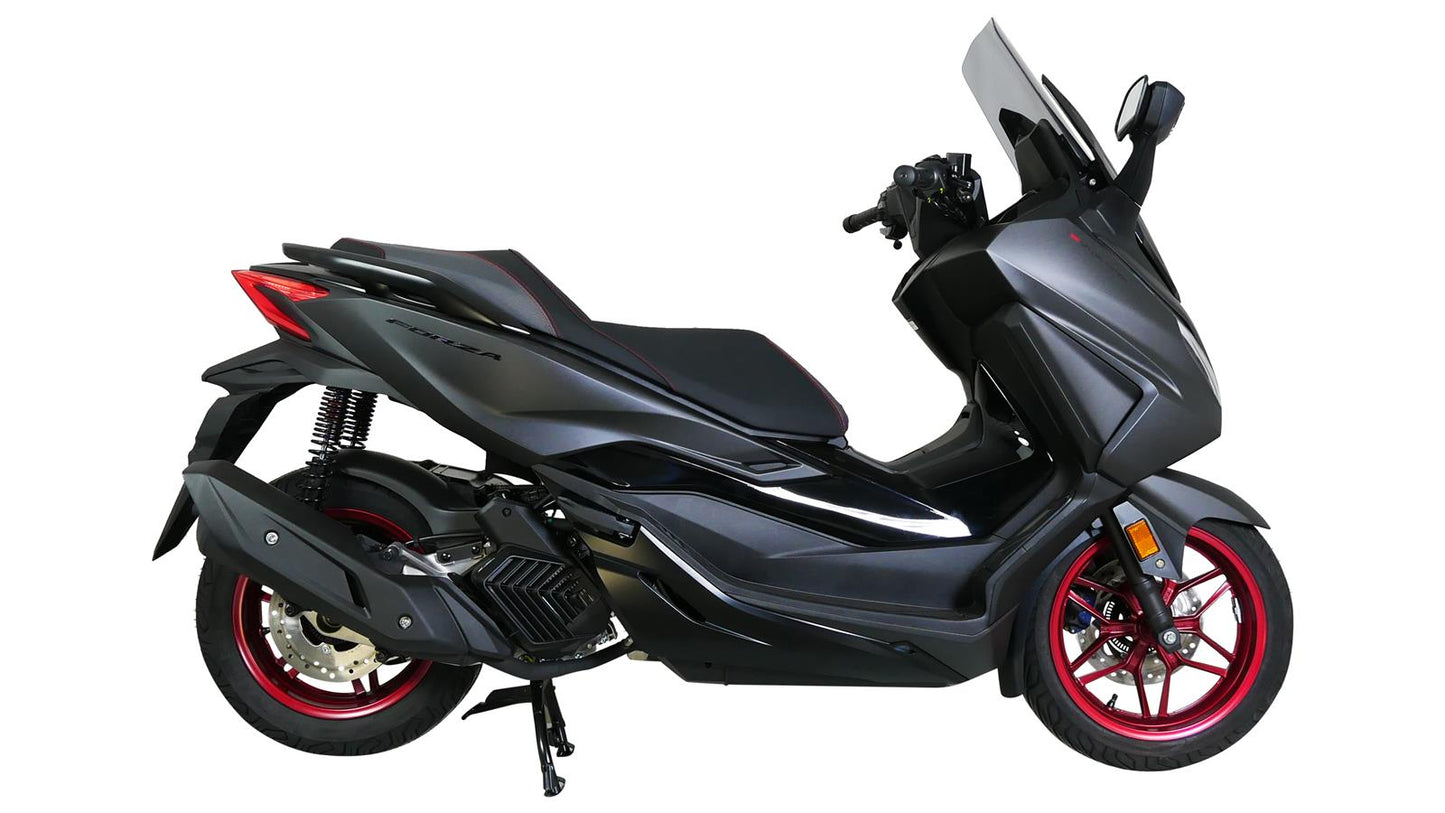 MRA Tourenscheibe "TM" rauchgrau passend für Honda NSS 125 / 350 FORZA 2021-