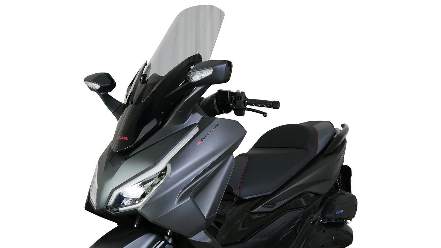 MRA Tourenscheibe "TM" rauchgrau passend für Honda NSS 125 / 350 FORZA 2021-