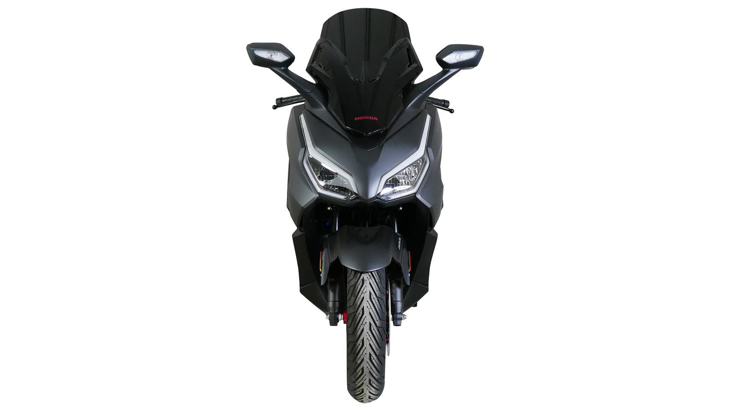 MRA Tourenscheibe "TM" schwarz passend für Honda NSS 125 / 350 FORZA 2021-
