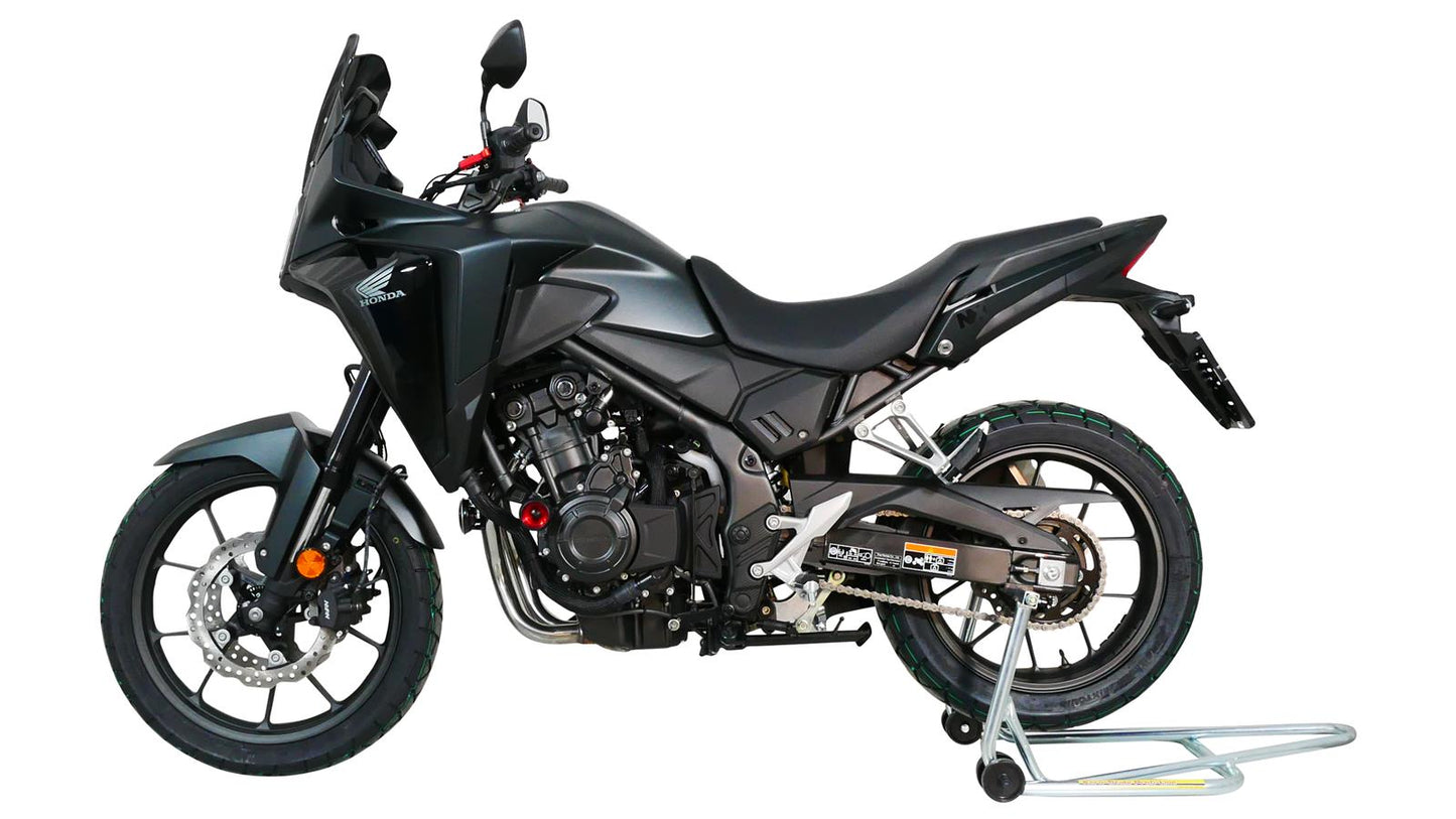 MRA Sportscheibe "SPM" schwarz passend für Honda NX 500 2024-