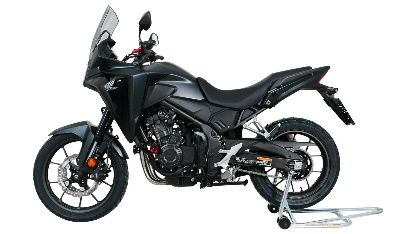 MRA Tourenscheibe "TM" rauchgrau passend für Honda NX 500 2024-