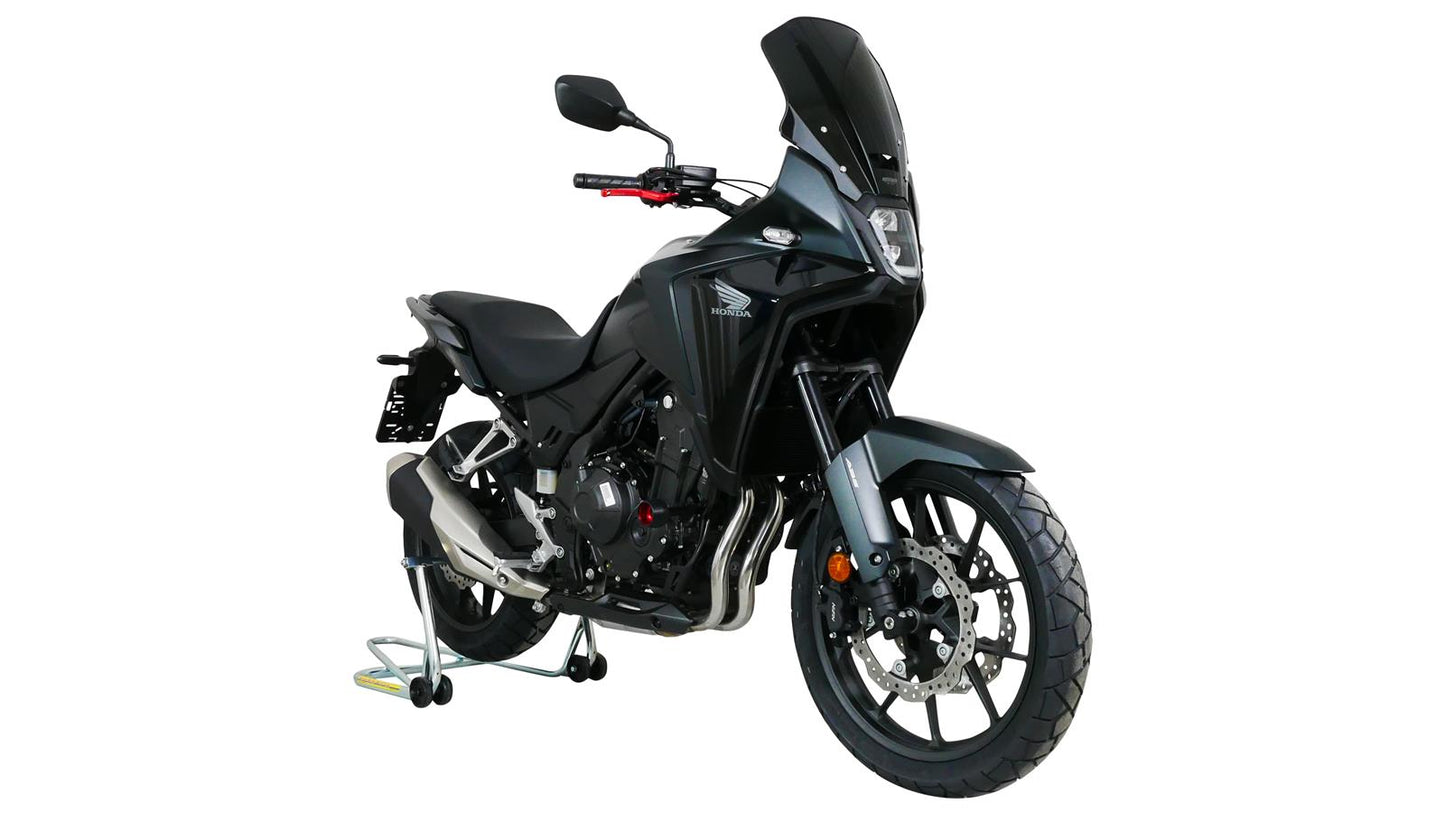 MRA Tourenscheibe "TM" schwarz passend für Honda NX 500 2024-
