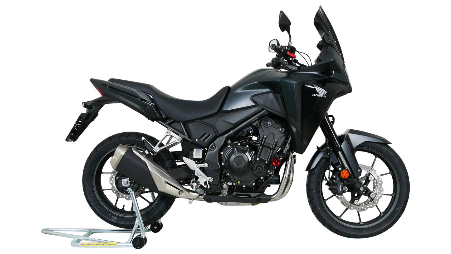 MRA Tourenscheibe "TM" schwarz passend für Honda NX 500 2024-