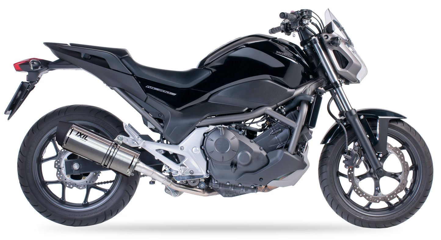 IXIL Hexoval Xtrem Auspuff passend für Honda NC 700 X 2012-2013