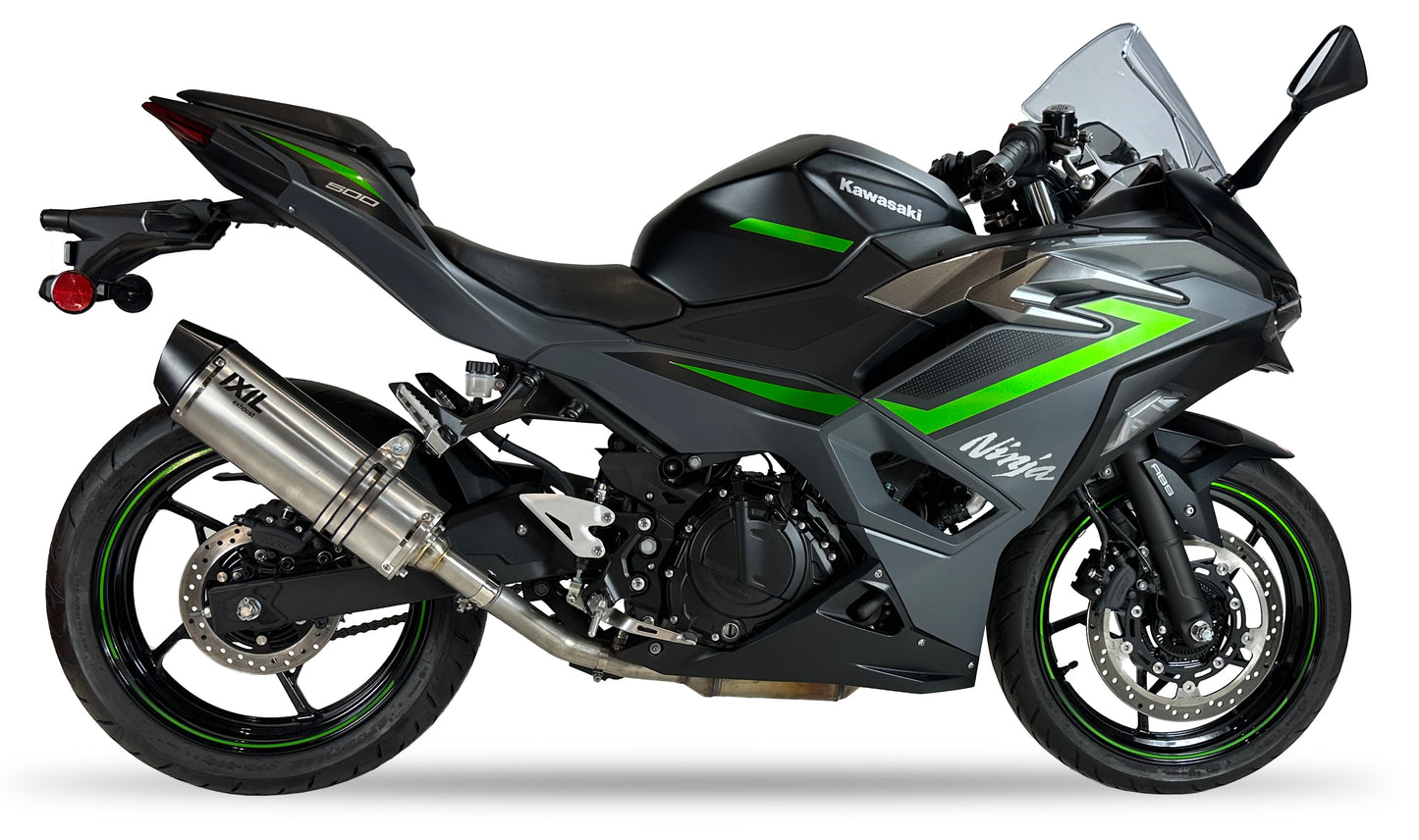 IXIL Hexoval Xtrem Auspuff passend für KAWASAKI NINJA 500 2024-2025