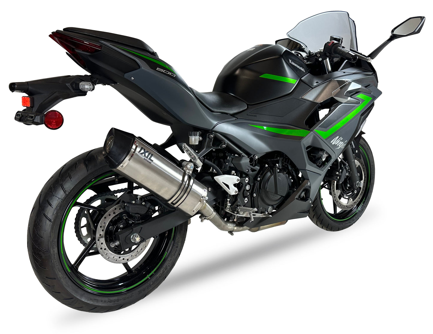 IXIL Hexoval Xtrem Auspuff passend für KAWASAKI NINJA 500 2024-2025