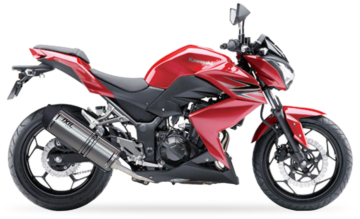 IXIL Hexoval Xtrem Auspuff passend für KAWASAKI Z 400 2019-2021