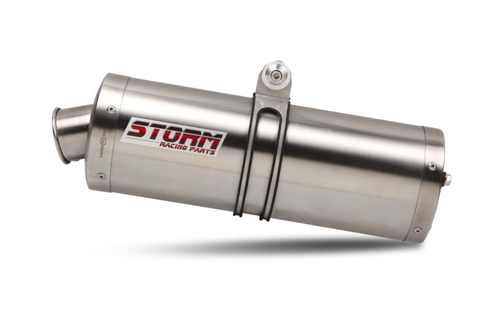 STORM OVAL Auspuff passend für Honda CBR 900 RR 1992-1995
