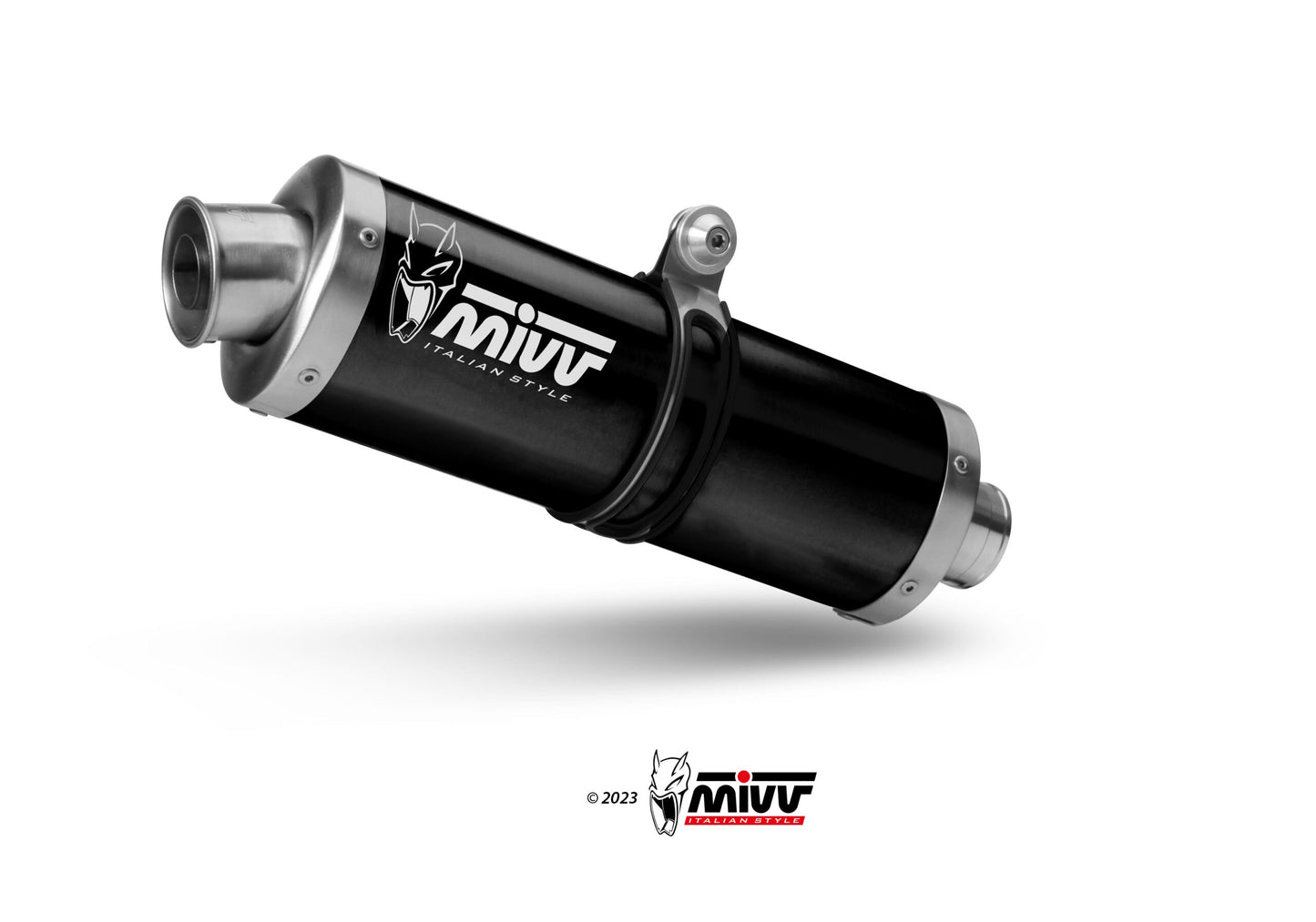MIVV Oval Auspuff passend für ROYAL ENFIELD HIMALAYAN 2021-2023