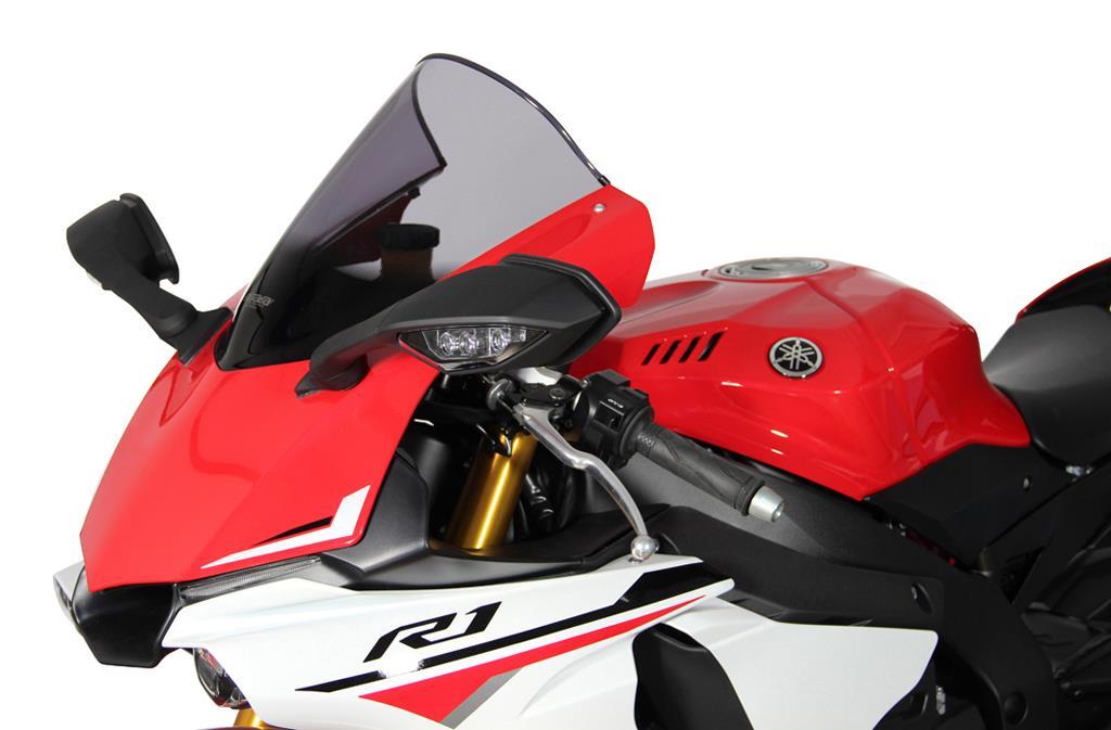 MRA Racingscheibe schwarz passend für Yamaha YZF-R1 /M Bj. 2015-2019