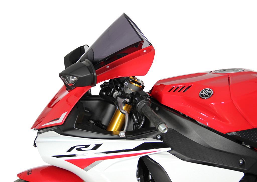 MRA Racingscheibe schwarz passend für Yamaha YZF-R1 /M Bj. 2015-2019