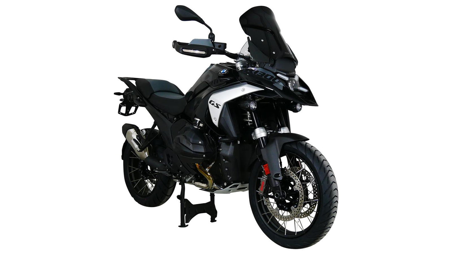 MRA Tourenscheibe "TM" schwarz passend für BMW R 1300 GS /ASA / ADVENTURE 2023-