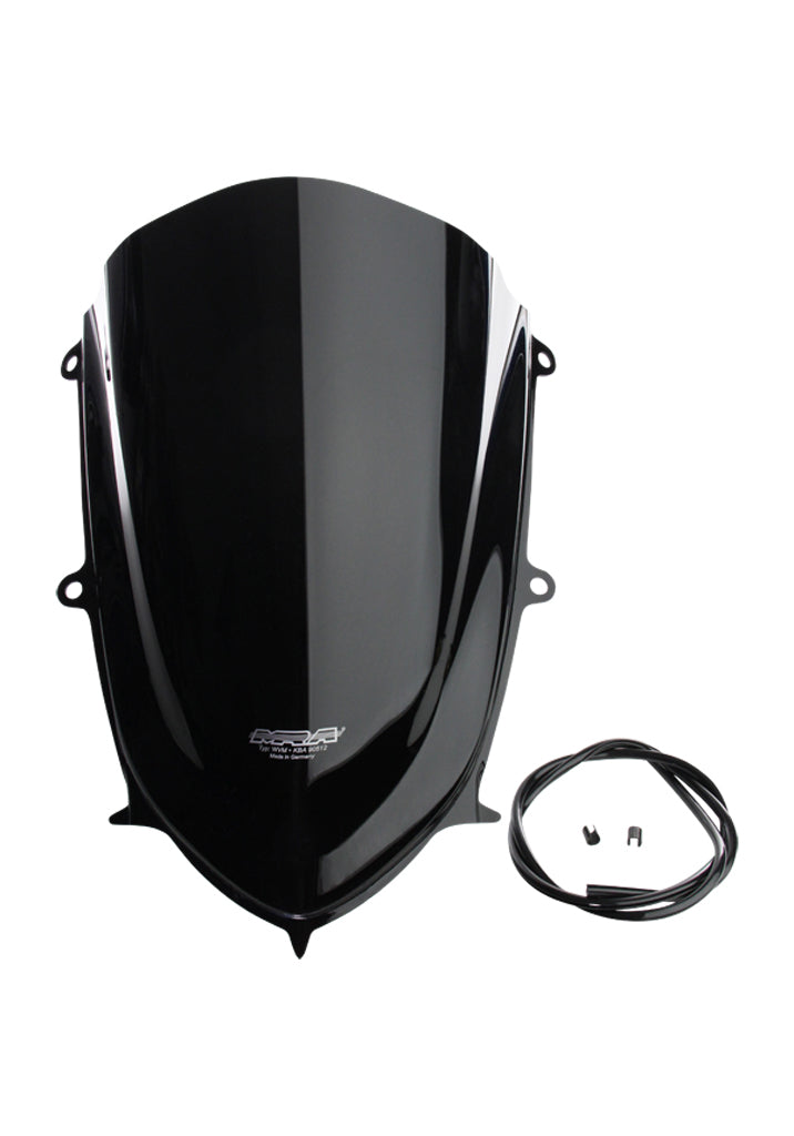 MRA Racingscheibe "R" schwarz passend für Yamaha YZF-R6 2017-