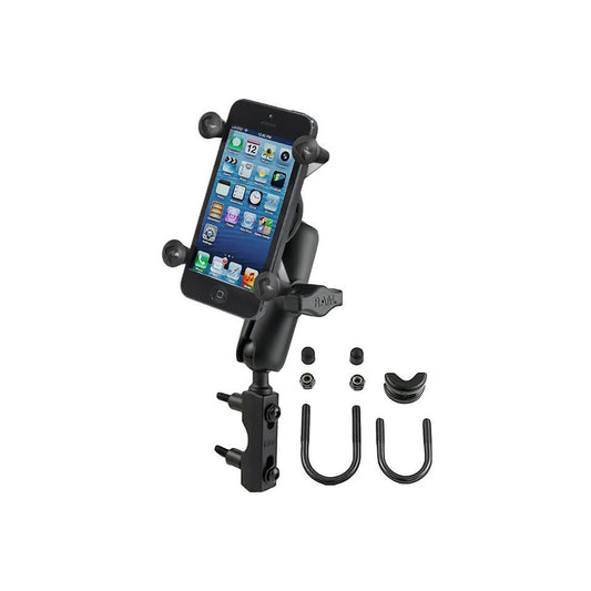 RAM Mounts Halterung für Motorräder mit X-Grip Universal Halteklammer für Smartphones - Kama Bike Parts
