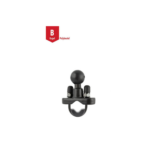 RAM Mounts Rohrschelle - Ø 12,7-31,75 mm U-Bügel verzinkt - Kama Bike Parts