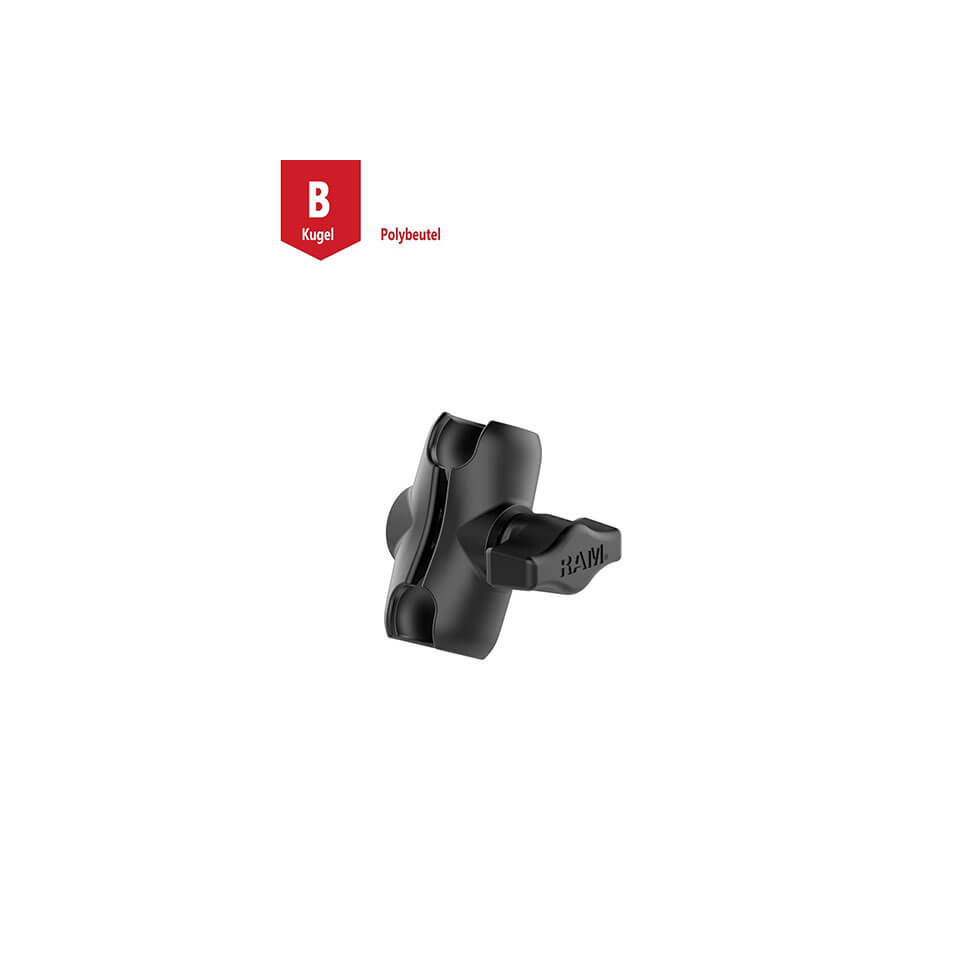 RAM Mounts Verbindungsarm für B-Kugeln (1 Zoll) - Kama Bike Parts