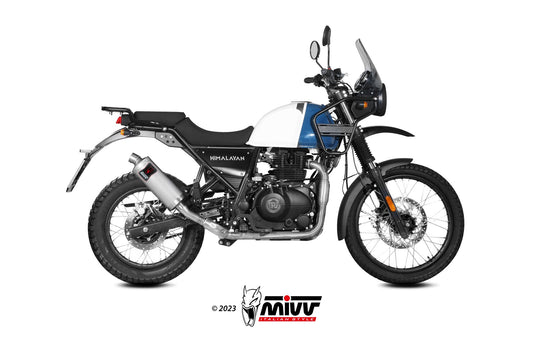 MIVV DAKAR Auspuff passend für ROYAL ENFIELD HIMALAYAN 411 2021-2023