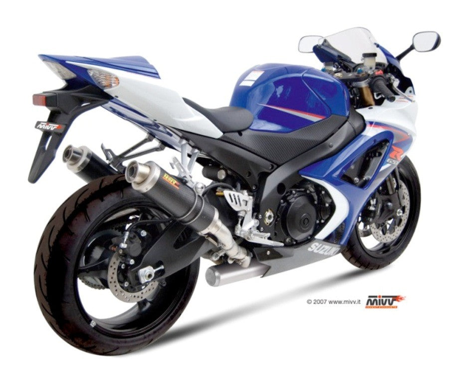 MIVV GP Auspuff Carbon passend für Suzuki GSX-R 1000 2007-2008