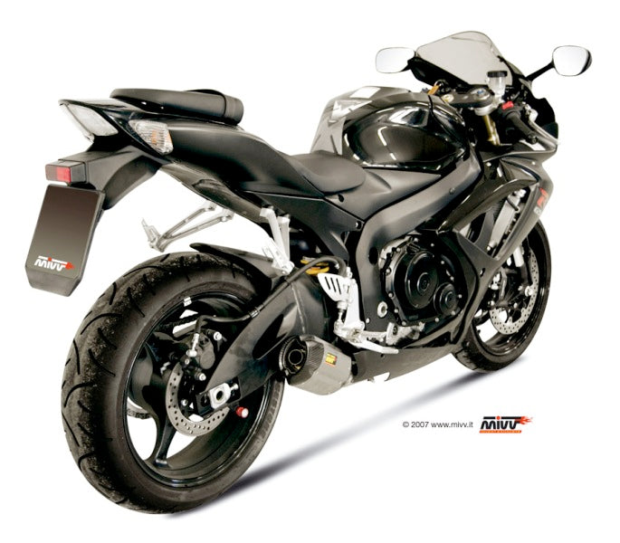MIVV Suono Auspuff Edelstahl passend für SUZUKI GSX-R 600 2006-2007
