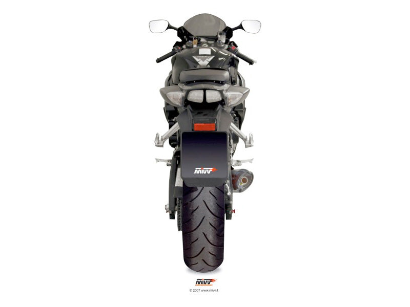 MIVV Suono Auspuff Edelstahl passend für SUZUKI GSX-R 600 2006-2007