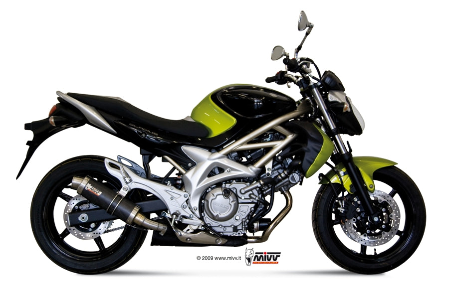 MIVV GP Auspuff Carbon passend für Suzuki Gladius 2009-2015