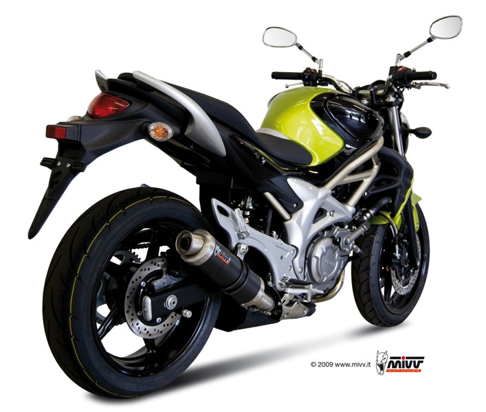MIVV GP Auspuff Carbon passend für Suzuki Gladius 2009-2015