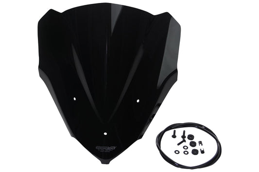 MRA Racingscheibe R schwarz passend für BMW S 1000 R 2014-2020