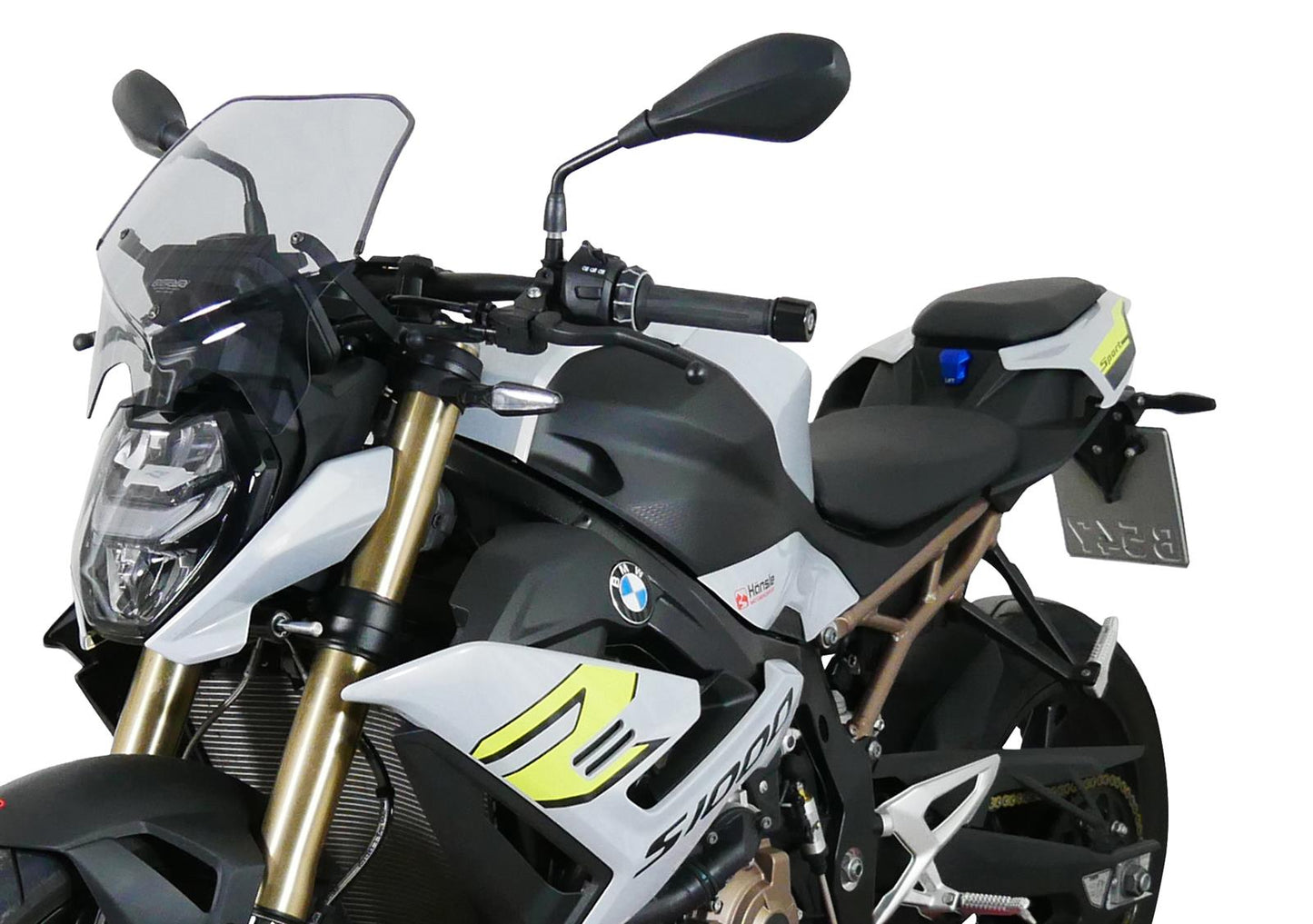 MRA Sportscheibe "NSPN" rauchgrau passend für BMW S 1000 R 2021-2024