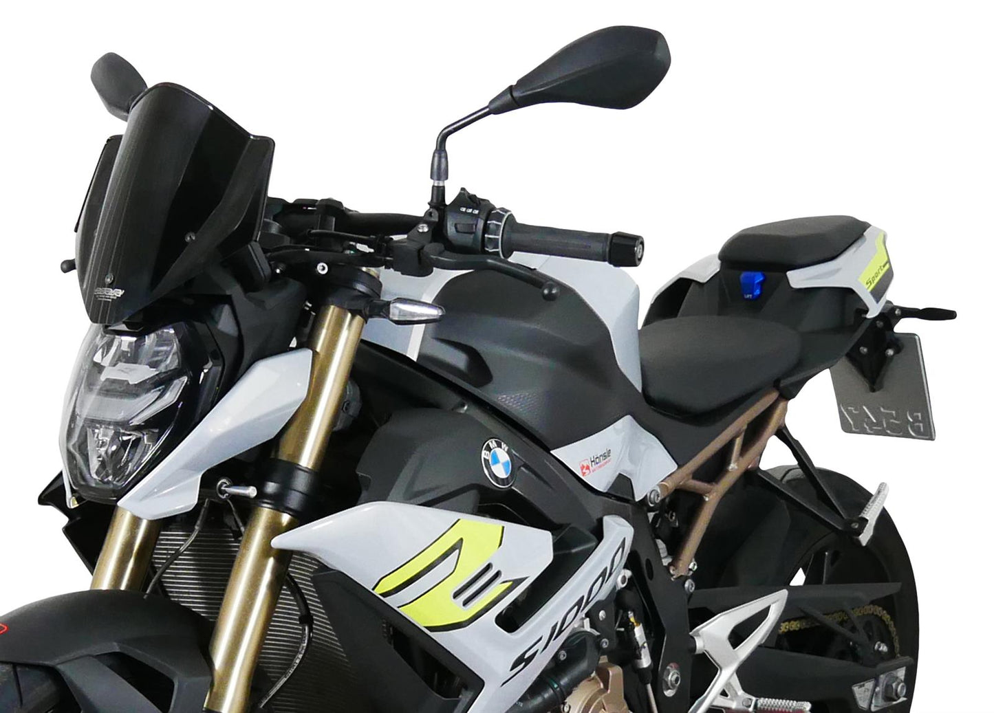 MRA Sportscheibe "SPM" schwarz passend für BMW S 1000 R / M 1000 R 2021-