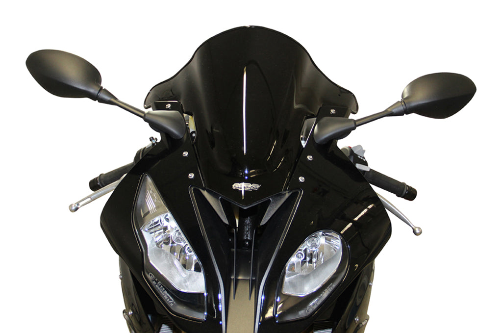 MRA Racingscheibe "R" schwarz passend für BMW S1000 RR /HP4 RACE 2015-2018