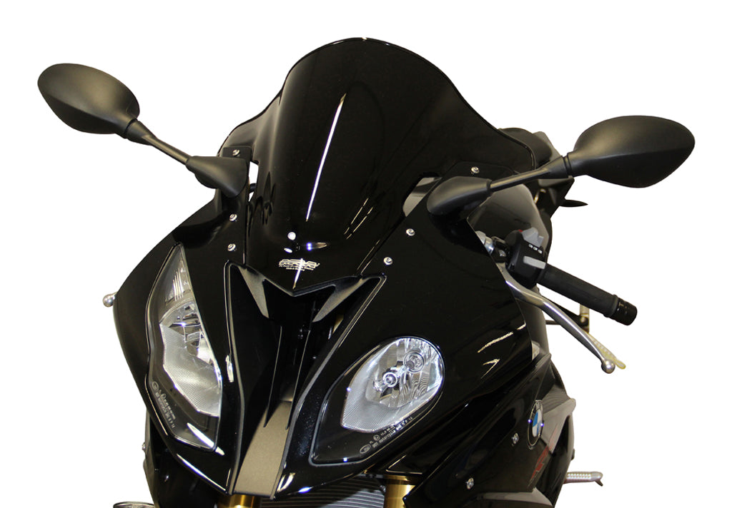 MRA Racingscheibe "R" schwarz passend für BMW S1000 RR /HP4 RACE 2015-2018