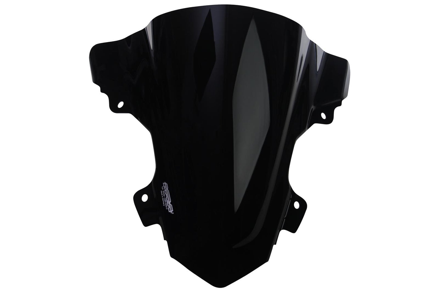 MRA Racingscheibe "R" schwarz passend für BMW S1000 RR /HP4 RACE 2015-2018