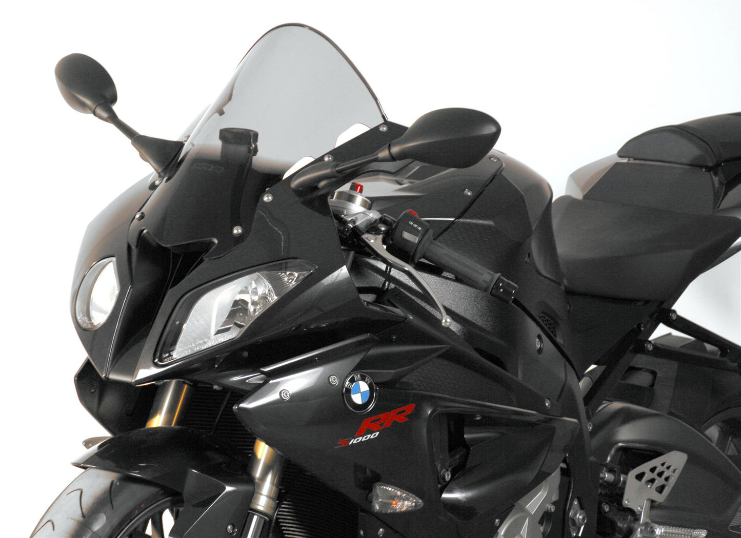 MRA Racingscheibe passend für BMW S 1000 RR / HP4 -2014 rauchgrau.