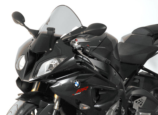 MRA Racingscheibe passend für BMW S 1000 RR / HP4 -2014 rauchgrau.