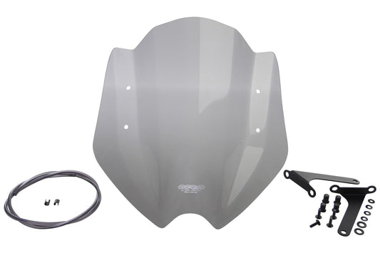 MRA Racingscheibe NR rauchgrau passend für Suzuki SFV 650 Gladius 2009-2015